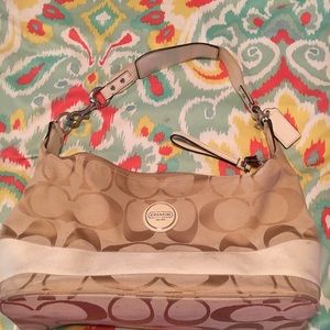 Coach purse and matching wallet